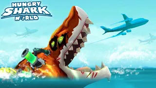 THE BEST SHARK IN THE GAME!!! - Hungry Shark World NEW ATOMIC SHARK | HD