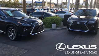 Lexus RX vs. RX F SPORT