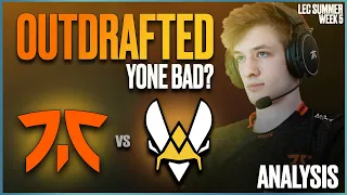 Yone is Unplayable into.. | FNC vs VIT | Nemesis Live View | LEC Summer split