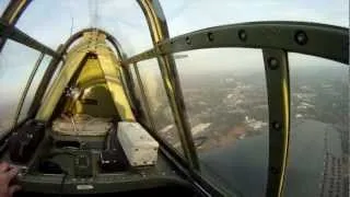 Douglas SBD Dauntless flight - multiple camera angles