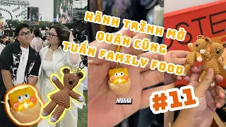 (Vlog#12) Hành trình mở quán Tuấn Family Food và ngày nghỉ lễ đi chợ Funk săn đồ cute.