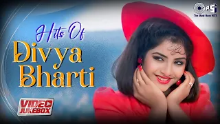 Hits Of Divya Bharti - Video Jukebox | Tujhe Na Dekhu, Milne Ki Tum, Aap Jo Mere, | 90s Superhits
