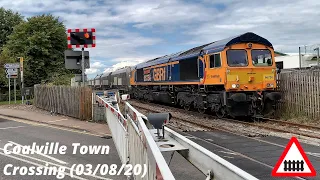 *Old NRS Barriers | Before Renewal* Coalville Town Crossing (03/08/20)