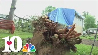 Storms damage Hamblen County structures