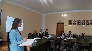 Відеозапис захисту дисертації Овсієнко Алли Сергіївни