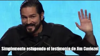 Simplemente estupendo el testimonio de Jim Caviezel...