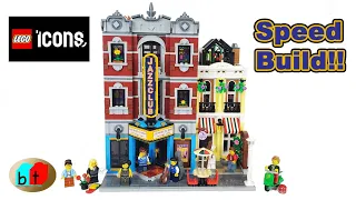 Lego Modular Jazz Club Speed Build | Set 10312