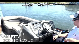 2023 Barletta Cabrio C22UC. On The Water. Features and Benefits. 2023's Best Selling Pontoon.