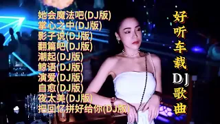 好听车载DJ歌曲【Lyrics/動態歌詞】【高音质无损DJ】【KTV字幕】她会魔法吧, 掌心之中, 影子说, 翻篇吧, 潮起, 鲸语, 演爱, 自愈, 夜太美, 把回忆拼好给你