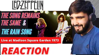 ⚡ Led Zeppelin - The Song Remains The Same & The Rain Song || Live at MSG 1973 || REACTION