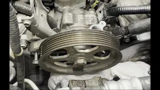 How to properly replace a Power Steering Pump on 2006 Honda Pilot 3.5L V6 / install replacement