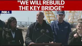 Baltimore Bridge Collapse: Gov. Moore on "unprecedented" recovery - FULL PRESS CONFERENCE