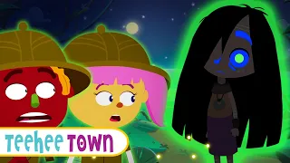 A Spooky Ghost Down By The Bay | Fun Scary Songs and Rhymes For Kids By Teehee Town