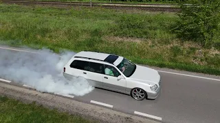 Toyota Crown JZS171 Burning rubber