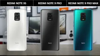 Redmi Note 9S vs Redmi Note 9 Pro vs Redmi Note 9 Pro Max
