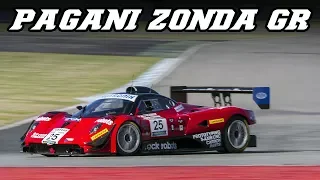 Pagani Zonda GR - flyby's, V12 sound (Hockenheimring 2018)