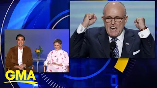 Sacha Baron Cohen responds to Rudy Giuliani’s claims about ‘Borat’ scene l GMA