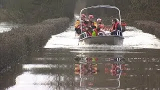 The Village Turned Into An Island By UK Storms