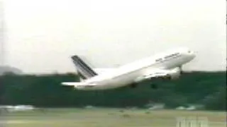 videocrash airbus mulhouse france