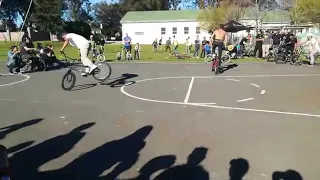 NEW SCHOOL VS OLD SCHOOL BMX STUNTS CAPE TOWN