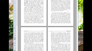 Разбивка страницы на 2 внутри pdf