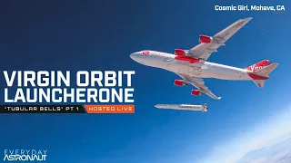 Watch Virgin Orbit launch a rocket from a 747!!!