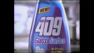 409 Blue Glass & Surface Cleaner Commercial--Pea Soup Test (1996) [Short Version]