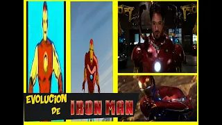 IRON-MAN EVOLUCIÓN en Dibujos animados & Películas (el hombre de hierro/Tony Stark) (2019).