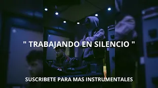 " TRABAJANDO EN SILENCIO " Base de Rap Boom Bap | Hip-Hop | Instrumental [Uso Libre] rap beat