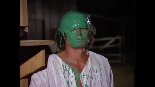 Video commentary about Charles turned green in Little House on the Prairie