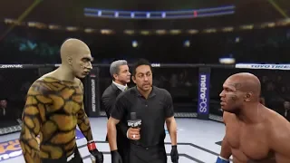 Reptile vs. Mike Tyson (EA Sports UFC 2) - CPU vs. CPU 🥊