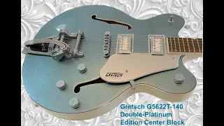 Gretsch G5622T-140 Electromatic  - 140th Double Platinum Edition Center Block Electric Guitar 2 tone