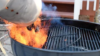 How to Light your Slow 'N Sear Kettle the Right Way!