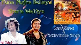 Tune Mujhe Bulaya Shera Waliye / Sonu Nigam  Sukhvindra Singh