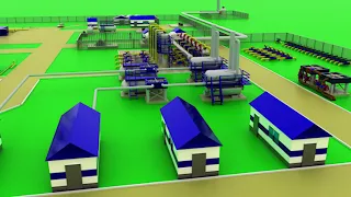 3D модель подземного хранилища газа