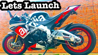 Aprilia RSV4 RF Launch Control + I Need Practice