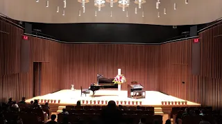 Piano performance 2019, October ピアノ発表会/サミア4歳/終わりの言葉