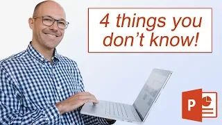 4 PowerPoint Tricks You Don't Know