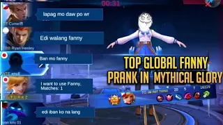 FANNY PRANK!!! 1 MATCH NO WR!! PT. 2!!!! |CARRYING TRASHTALKER AGAIN BUT LOOK WHATS HAPPENED!!| MLBB