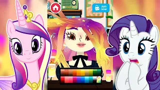 JOGANDO TOCA HAIR SALON 4 PELA PRIMEIRA VEZ  #LuliRarity