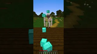 Iron Golem REVENGE Story 😈 #shorts #minecraft