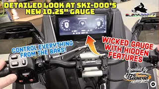 2023 SKI-DOO ALL NEW 10.25" GAUGE | In-depth Overview and Hidden Features