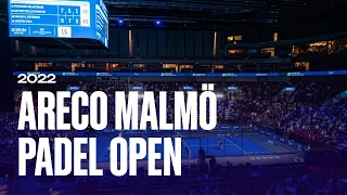Official Presentation Areco Malmö Padel Open 2022