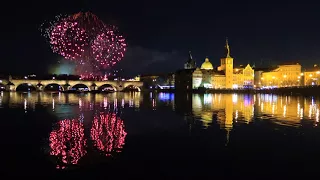 Prague Fireworks 2018 / Novoroční ohňostroj Praha 2018