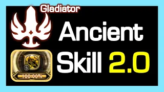 Gladiator [2.0] Ancient Skill / New Gauge% info (5 skills) / Dragon Nest Korea (2023 July)