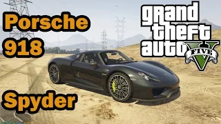 GTA 5 PC MODS - Porsche 918 Spyder