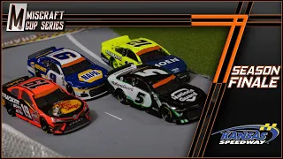 Miscraft Cup Series // S7 Finale // Kansas [NASCAR Stop-Motion]