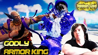 Heihachi Road To Tekken God, Insane Armor King