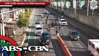 LIVE: Traffic situation on EDSA Kamuning | ABS-CBN News