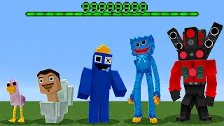 A Cada XP eu mudo de Personagem no Minecraft